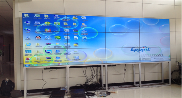 雅迅達拚接屏案例