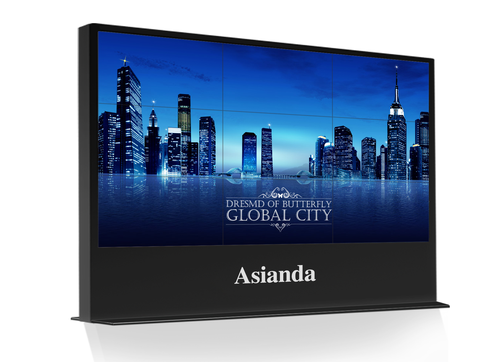 雅迅達液晶拚接案例