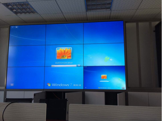 雅迅達液晶拚接屏案例