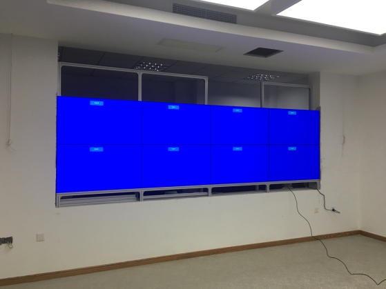 雅迅達液晶拚接屏案例