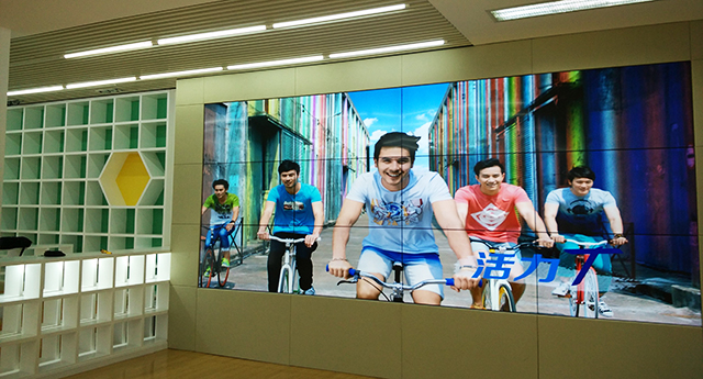 雅迅達液晶拚接牆案例