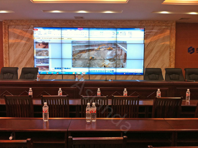 雅迅達拚接屏案例