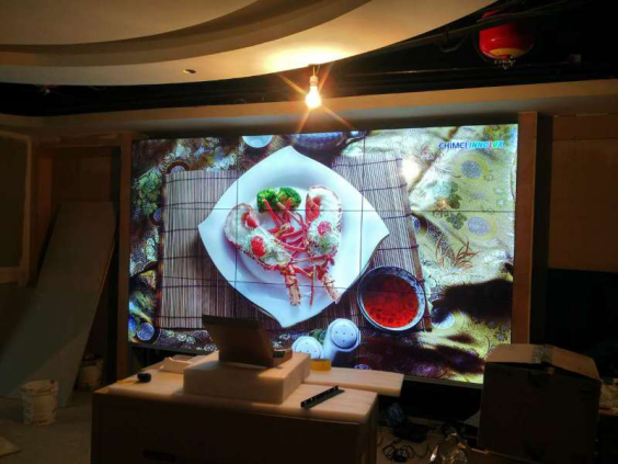 雅迅達液晶拚接牆案例