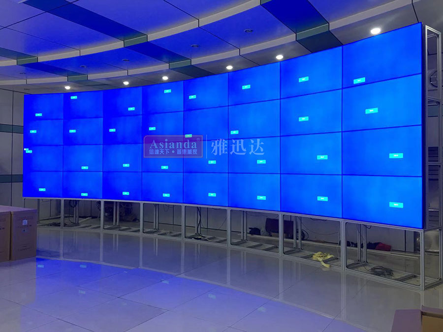 弧形液晶拚接牆