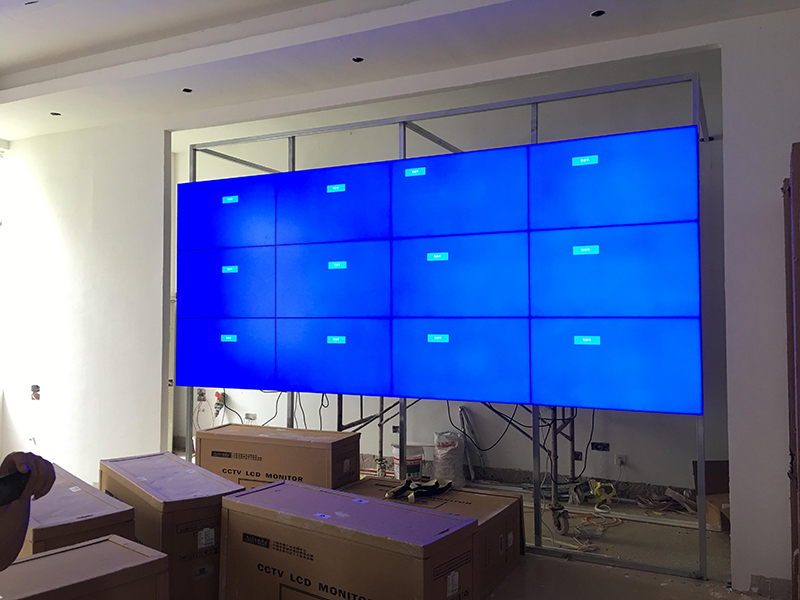 液晶拚接屏案例