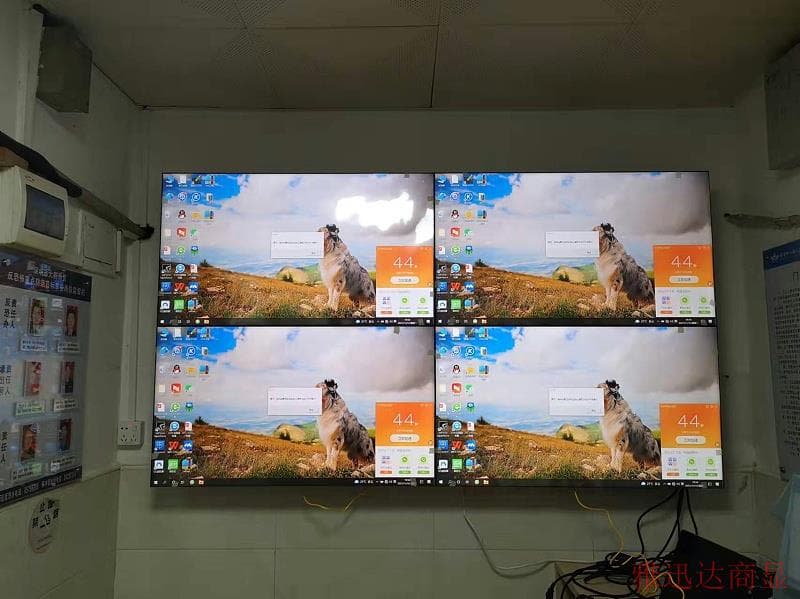 監控室拚接屏的應用