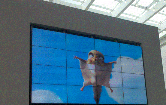 雅迅達液晶拚接屏  園博園耀世登場